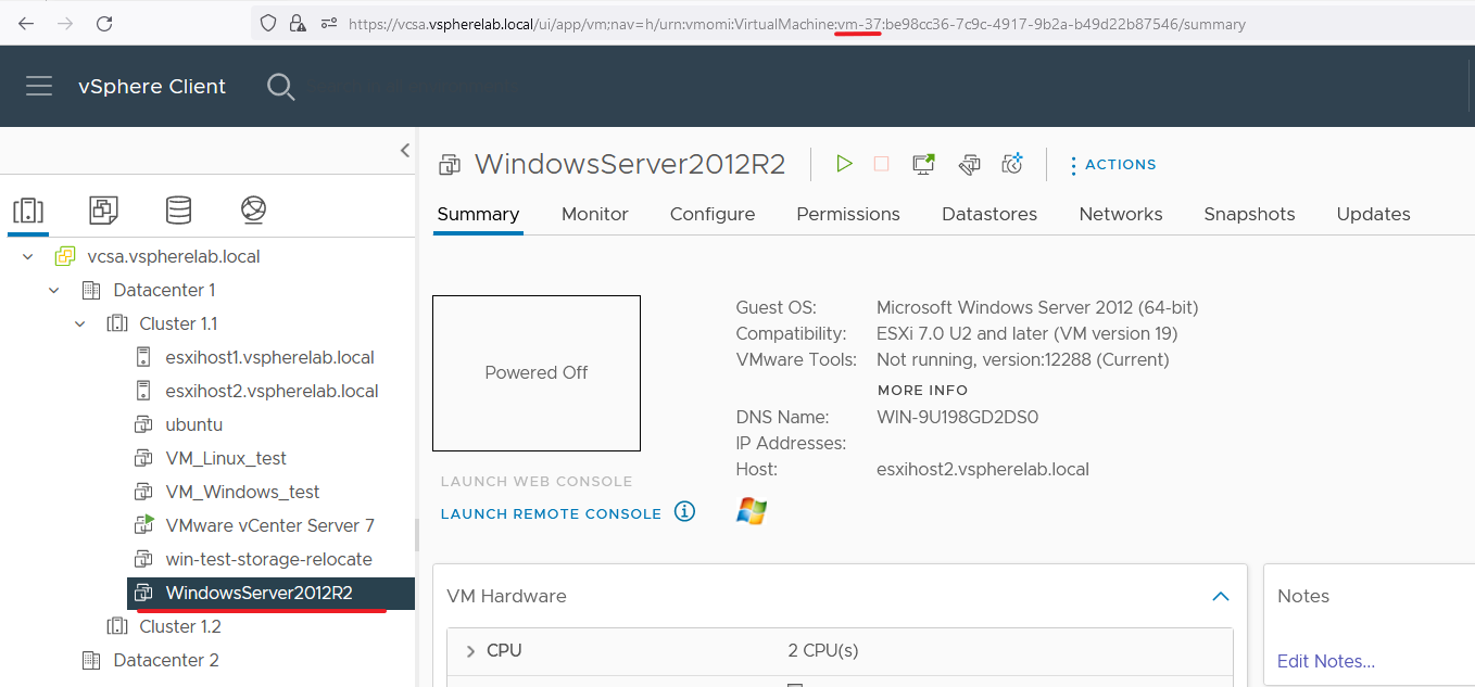 Fix Migration option for a VM is greyed out ITREACT