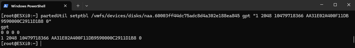 Recover an accidentally deleted VMFS Datastore (vSphere version 8) - IT ...